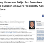 Dr. Eric Okamoto, a San Jose-area plastic surgeon, answers common questions about Mommy Makeover procedures.